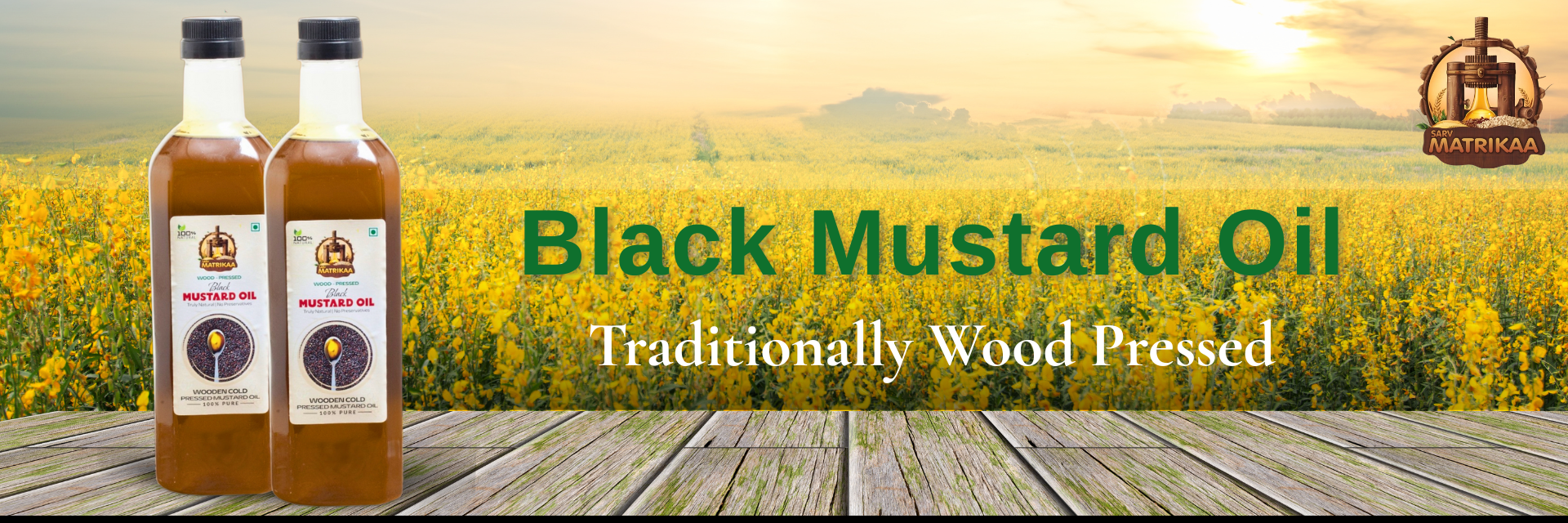 Wood Pressed oil
