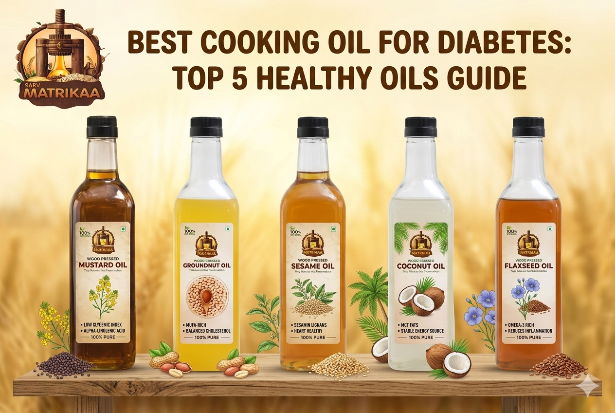 Best Cooking Oil for Diabetes: Top 5 Healthy Oils Guide