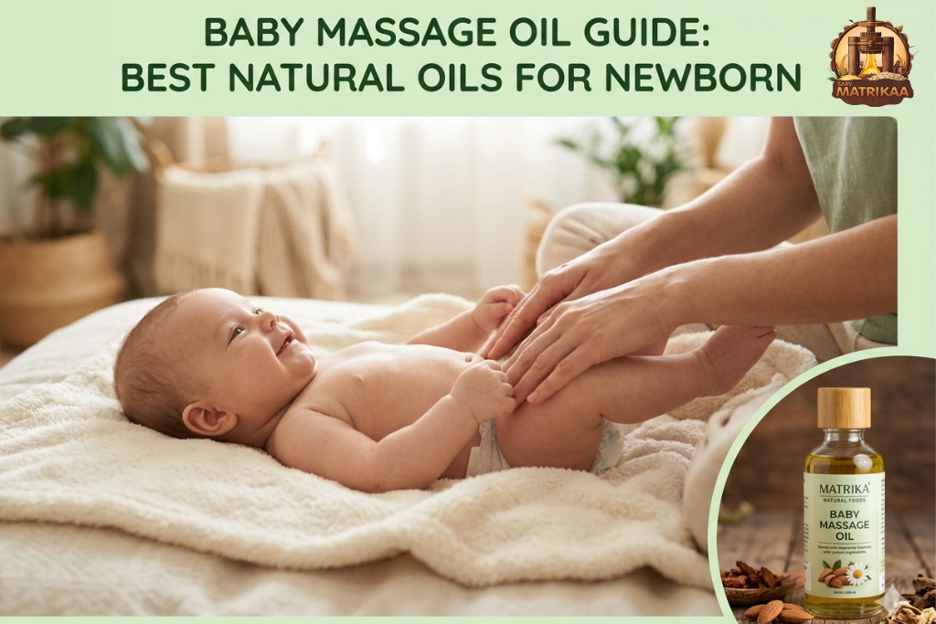Baby Massage Oil Guide: Best natural Oils for Newborn