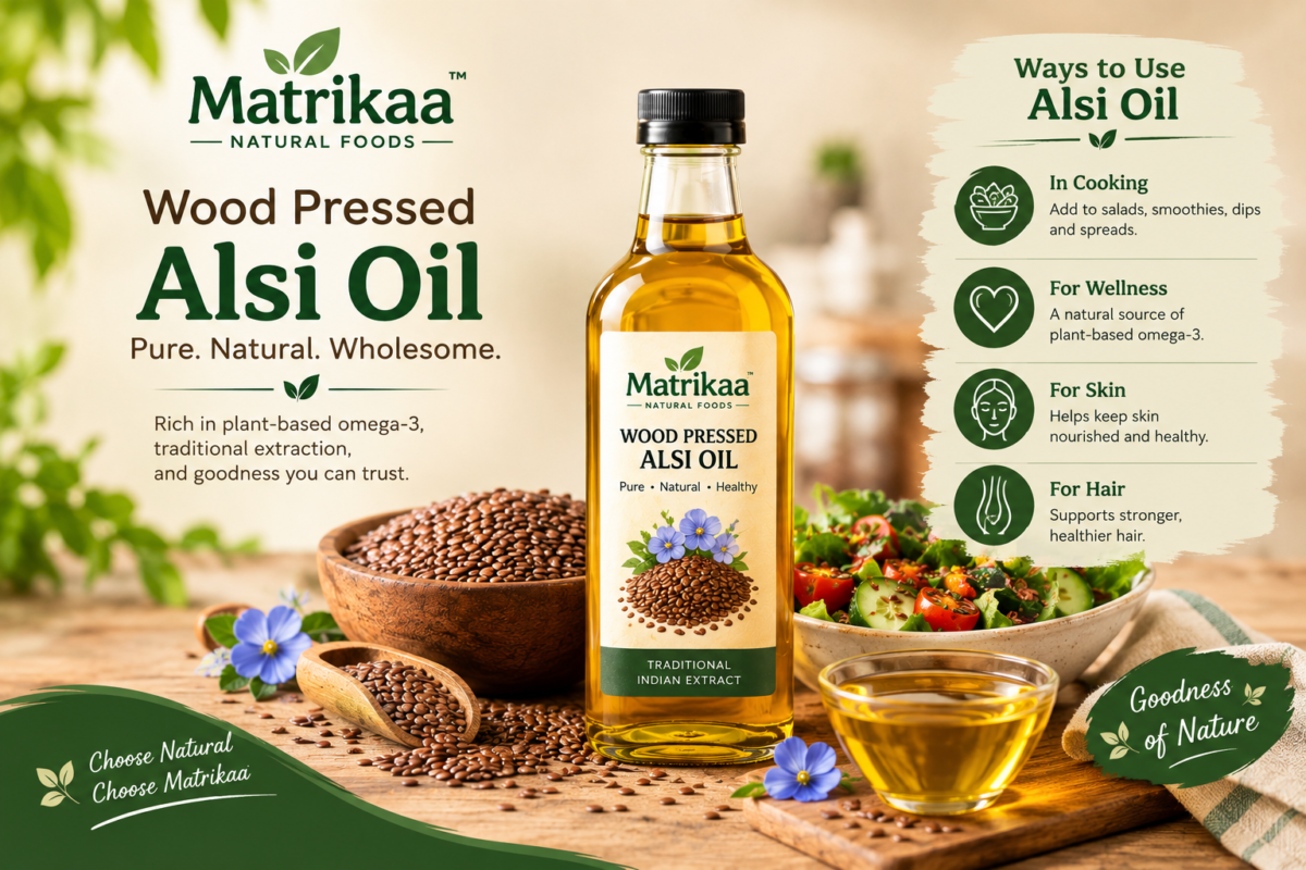 wood pressed alsi oil 
ways to use alsi oil 